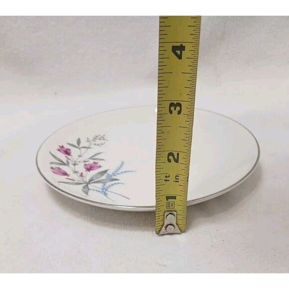 Royal Monarch China Fern Valley 6.5" Dessert Plate Holland MCM VNTG Replacement - Picture 14 of 16